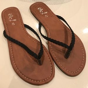 Rue 21 etc! Size 7/8 flip flops